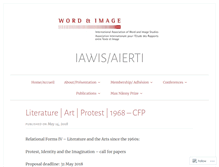 Tablet Screenshot of iawis.org